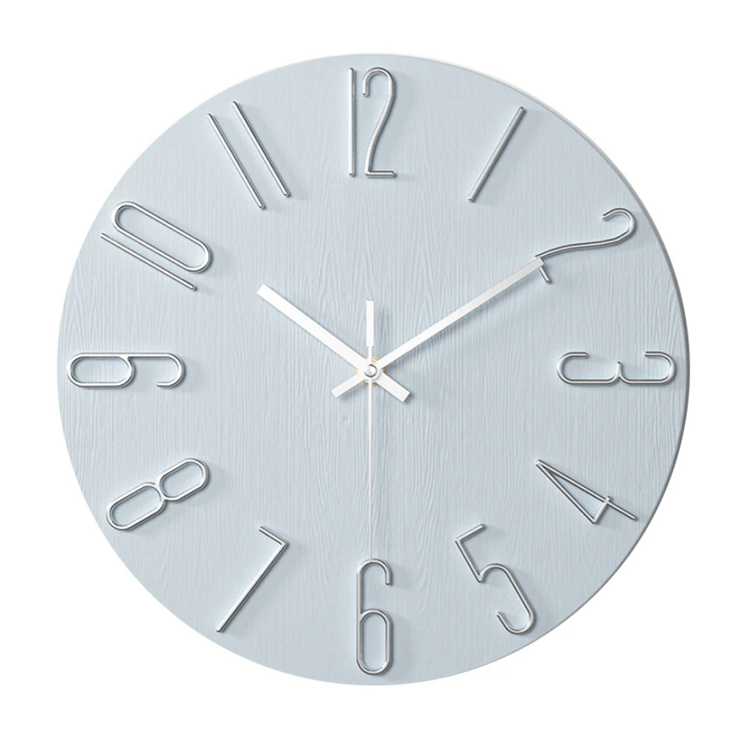 Noble Wall Clock – Modern & Silent Clock for Living Room | Kalsten