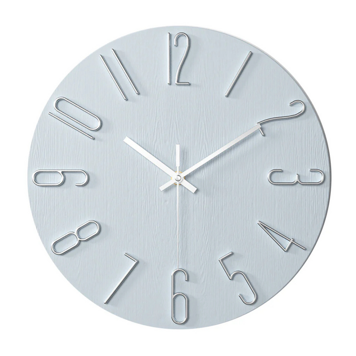 Noble Wall Clock – Modern & Silent Clock for Living Room | Kalsten