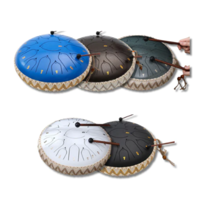 Kalsten | EchoDrum – Steel Tongue Drum for Meditation, Yoga, and Relaxation