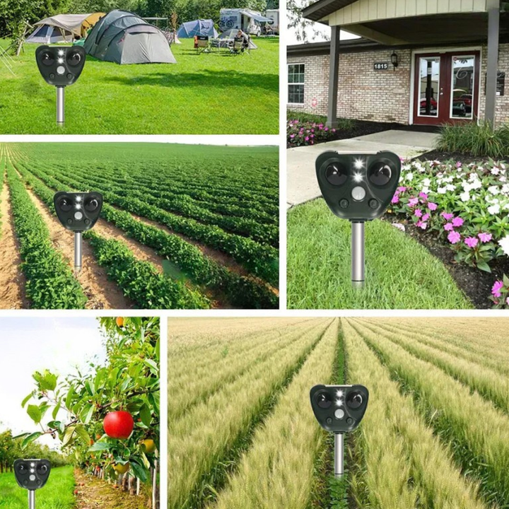 Ultrasonic Bird Repeller Outdoor Waterproof Garden Use Kalsten