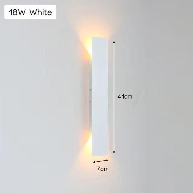 Light - Modern weatherproof LED wall lamp made of aluminum for outdoor use | Kalsten