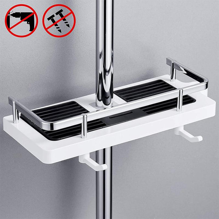 Multifunctional shower shelf without drilling | Kalsten