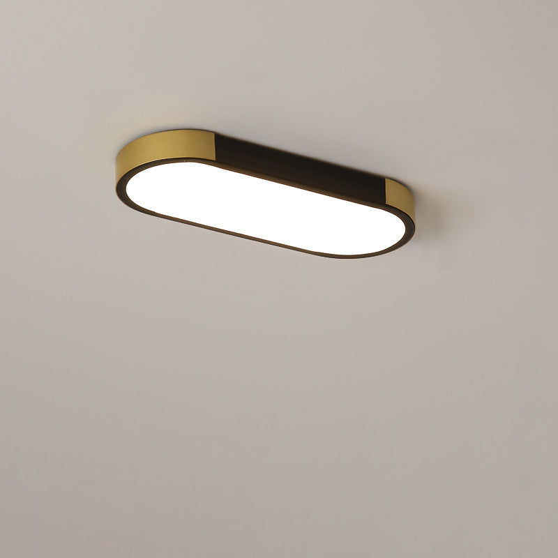 Flush Mount LED Ceiling Light Iron Acrylic 25.6 in Modern Living Room Bedroom Hallway Lighting 3 Color Temperature Adjustable | Kalsten