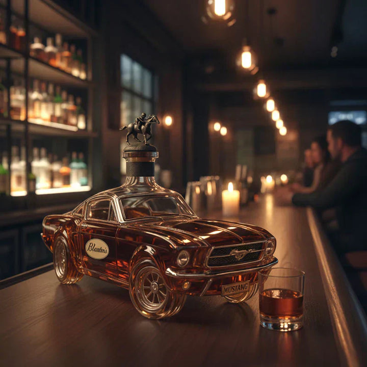 Kalsten | OutlawFlask | Limited Edition Bronco Whiskey Bottle