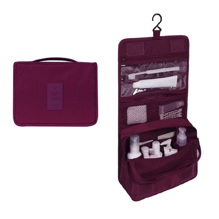 Kalsten | TravelEase –  Water-Resistant Travel Toiletry Bag with Hanging Hook
