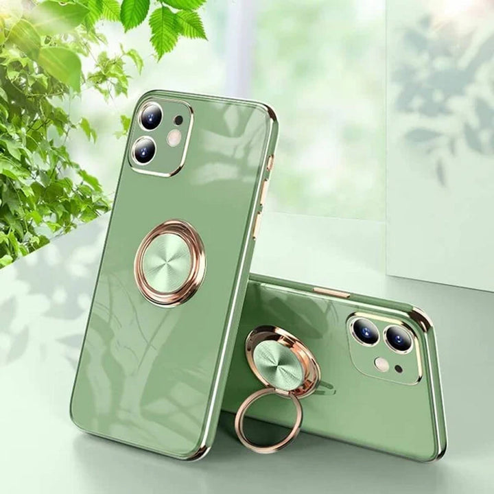 Plated iPhone Case with Ring | Kalsten