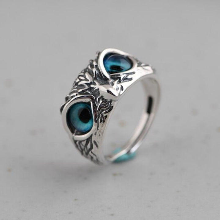 Owl Ring Demon Eye Adjustable | Kalsten
