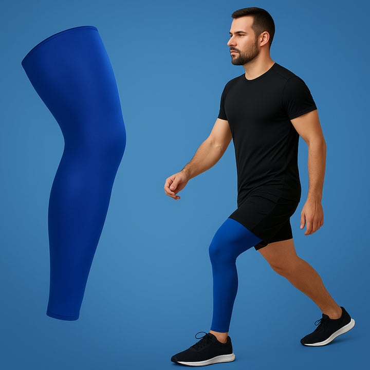 FlexiRelief | Full Leg Compression Sleeve – Knee Support – Graduated Pressure – Pain Relief – Recovery – Swelling Reduction Kalsten