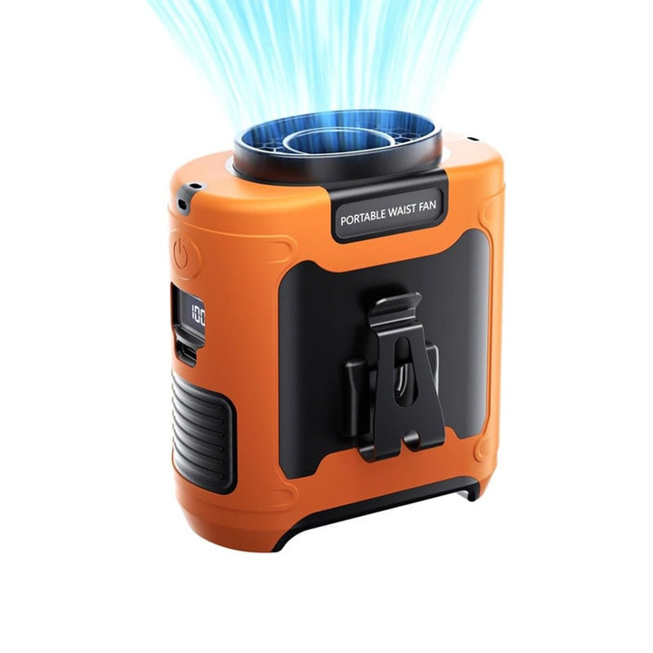 Portable belt fan with USB charging | Kalsten