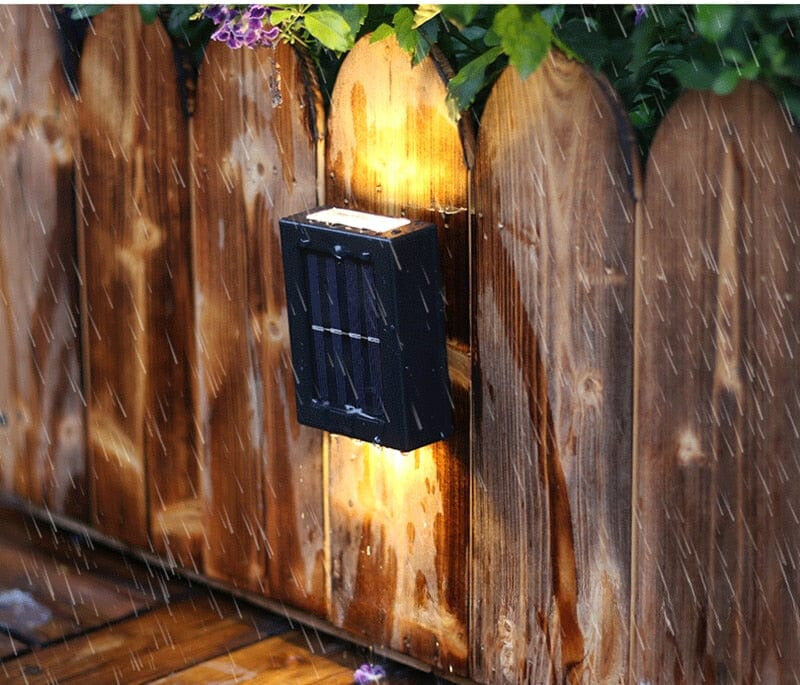 Solar Garden Fence Wall Lamp Kalsten