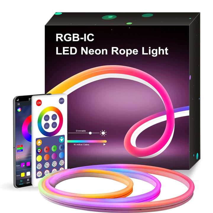 WiFi Smart DIY Modeling Music Neon Light With Music Light Bar Music Remote Control Horse Running Light | Kalsten