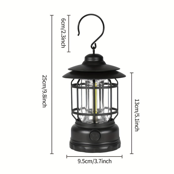 RetroGlow Lamp – Dimmable Rechargeable LED Outdoor Lighting | Kalsten