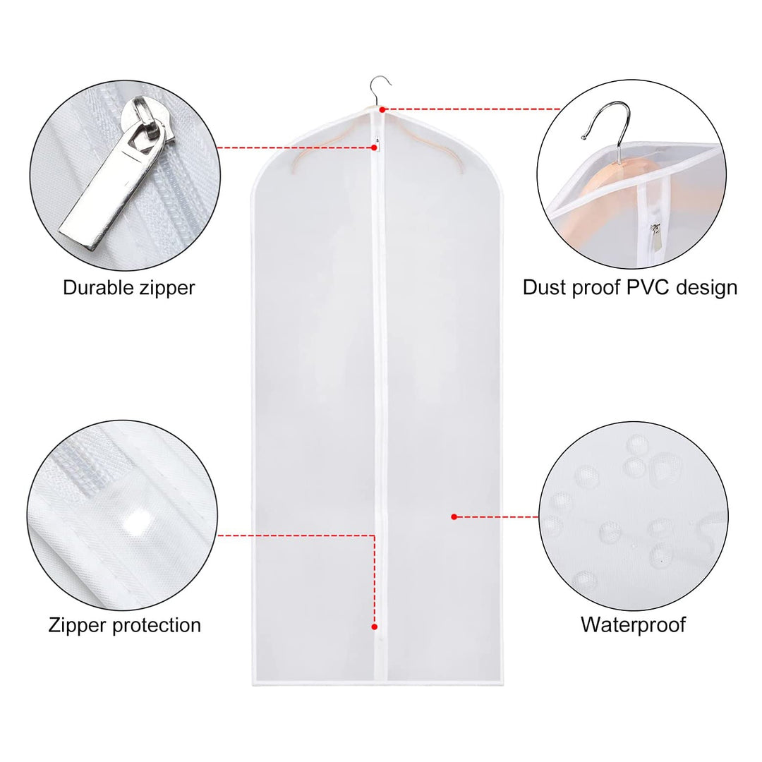 Kalsten | 6-piece: Zilink Clear Garment Bag