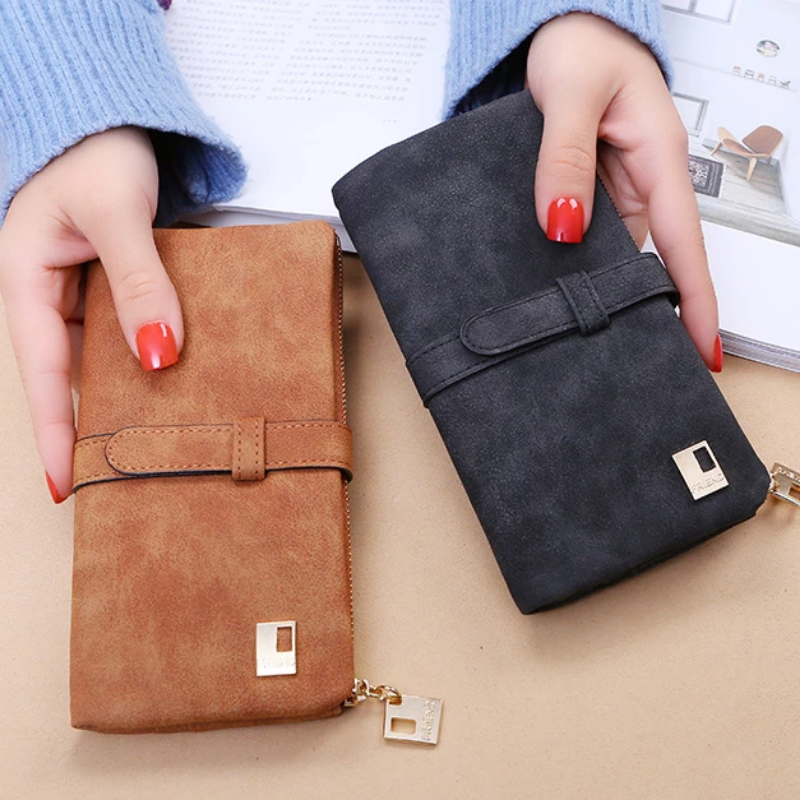 Long Double Fold Wallet for Women | Kalsten