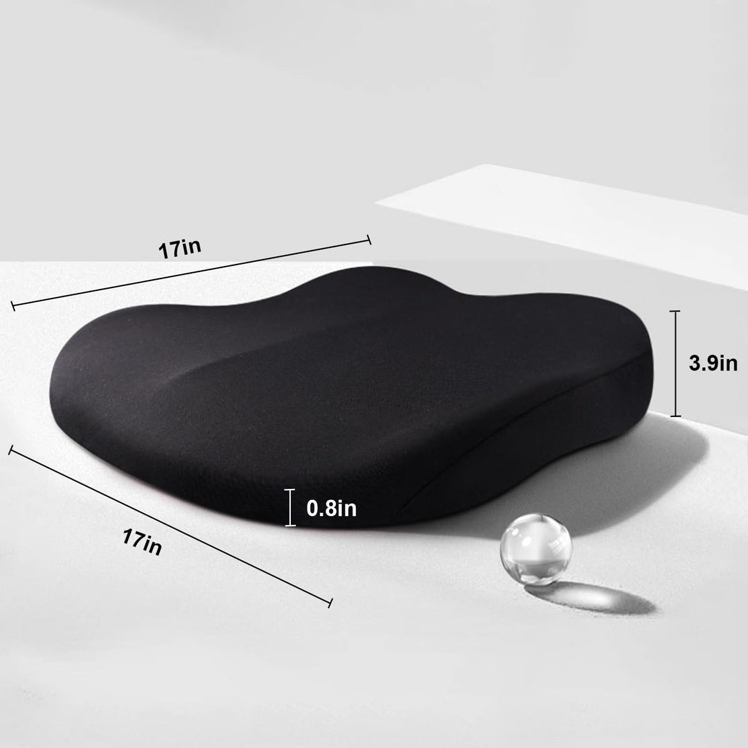 Kalsten | ZitComfort Ergonomic Seat Booster Cushion for Car & Office – Better Seat Height and Posture
