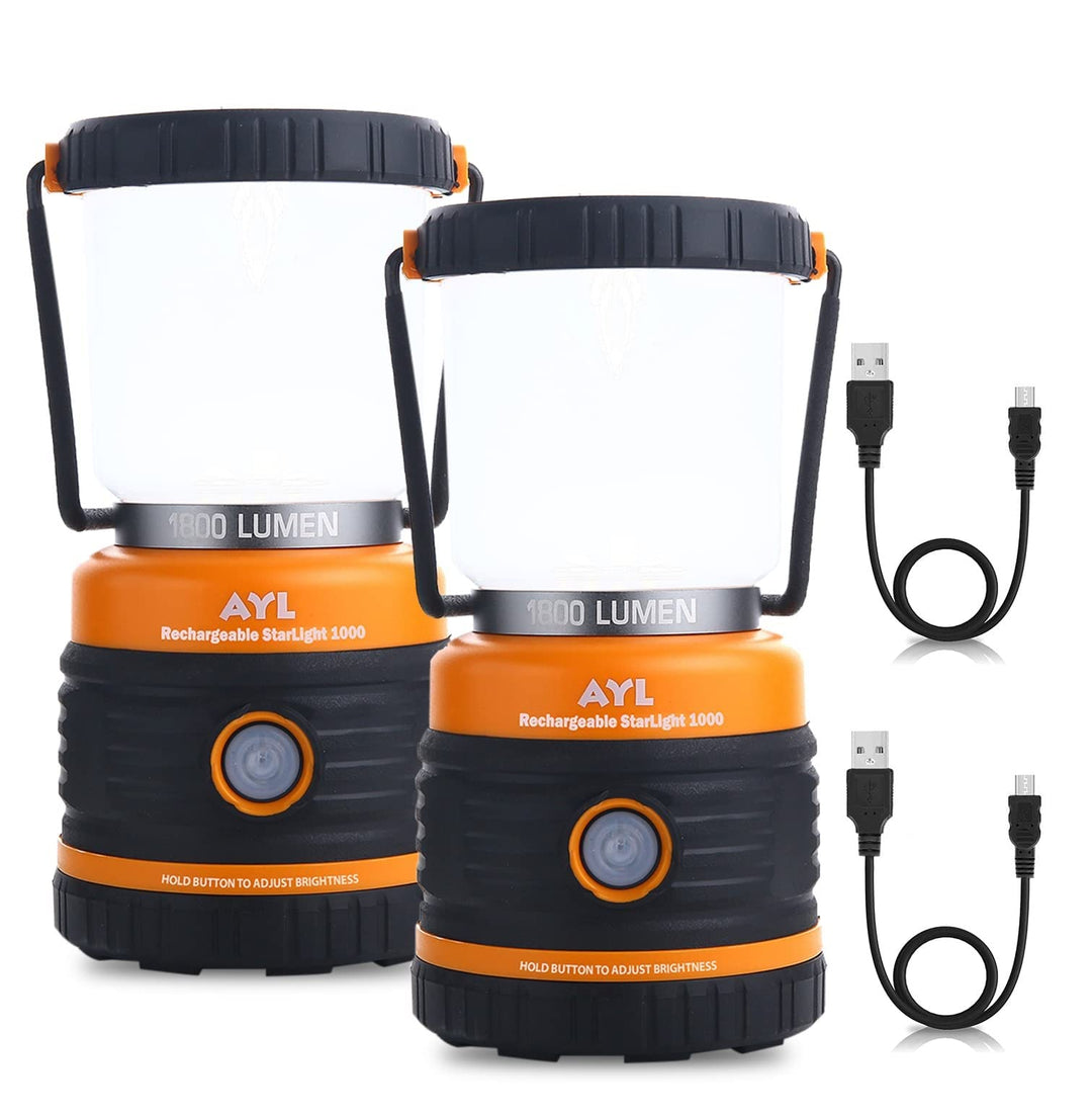 Rechargeable Camping Lamp with Power Bank