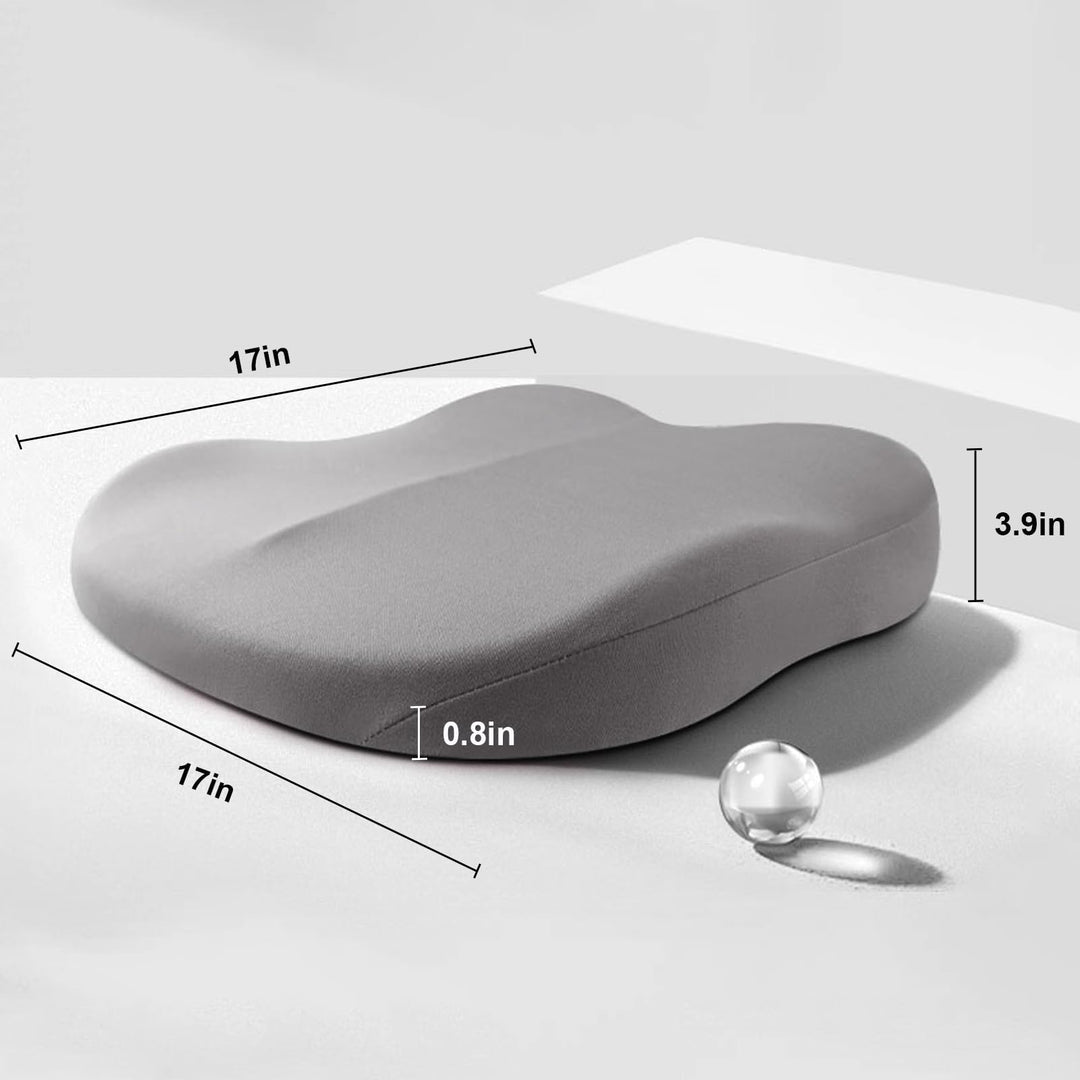 Kalsten | ZitComfort Ergonomic Seat Booster Cushion for Car & Office – Better Seat Height and Posture