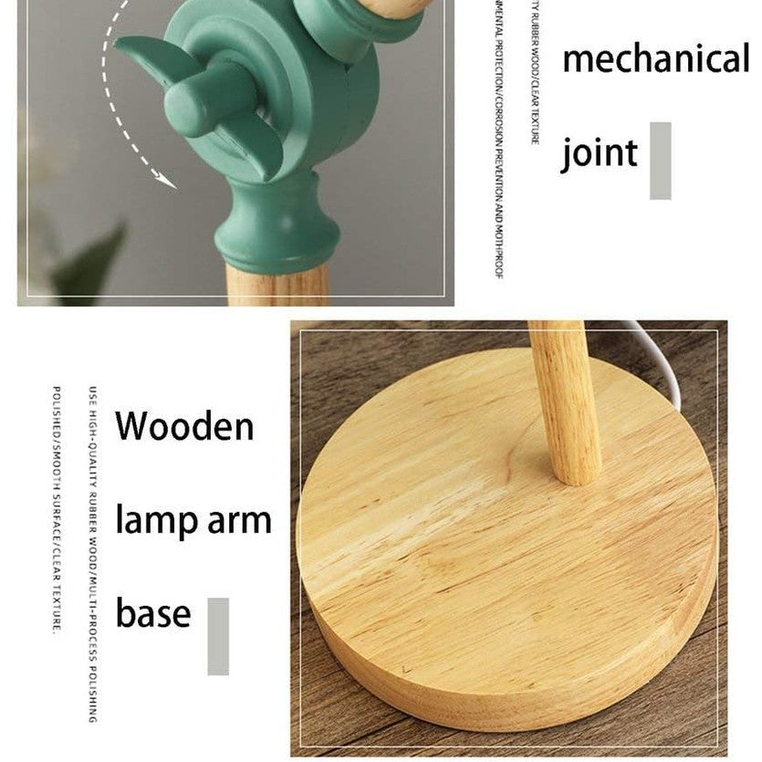 Kalsten | Wooden Adjustable Table Lamp | Nordic Lighting