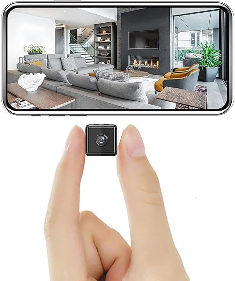 Kalsten | WLAN Surveillance Camera SecureView Mini | 1080P Full HD | Weatherproof & Wireless | App Control & Night Vision