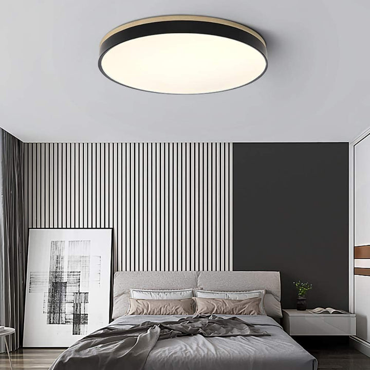 Wood LED Recessed Ceiling Light Kalsten