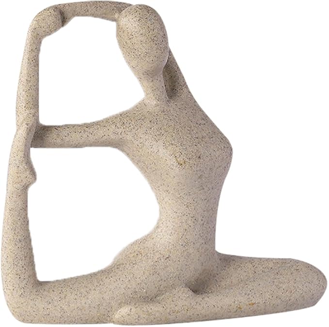 ZenJoy Woman in Yoga Figure – Modern Interior Decoration made of Resin | Kalsten
