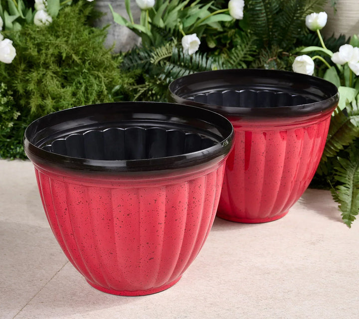Breathable Plant Pot with Double Drainage
