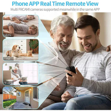 Mini Wireless Magnetic Security Camera (Live Audio & Video)
