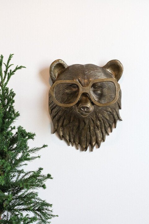 ArtBeest Animal Head Wall Decoration – Hand-Painted Playful Figures Made of Resin | Kalsten