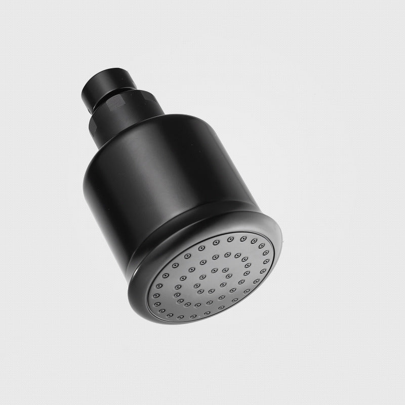 Kalsten | Round shower head made of stainless steel in silver wall-mounted shower head