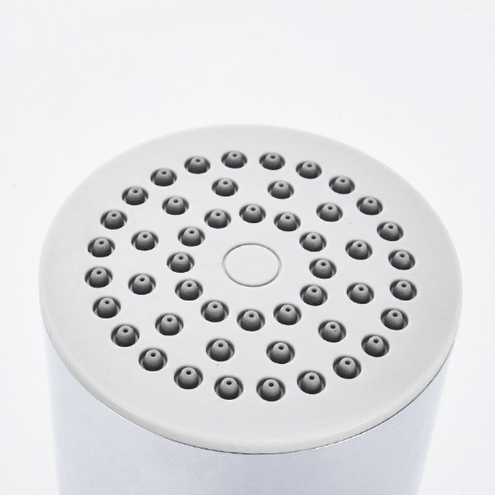 Kalsten | Round shower head made of stainless steel in silver wall-mounted shower head