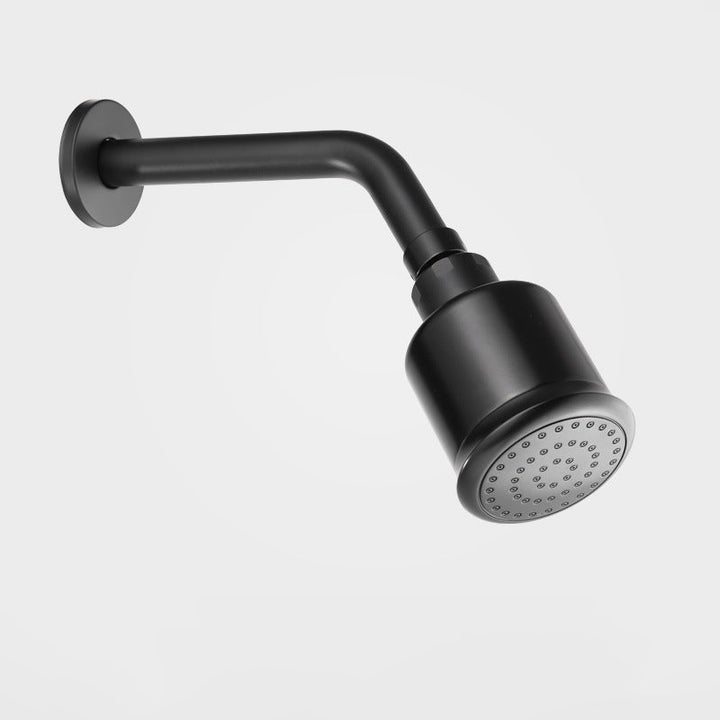 Kalsten | Round shower head made of stainless steel in silver wall-mounted shower head