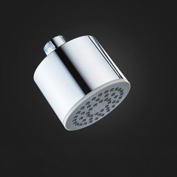 Kalsten | Round shower head made of stainless steel in silver wall-mounted shower head