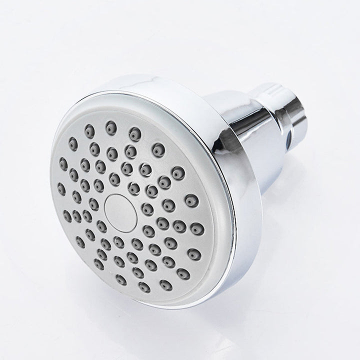 Kalsten | Round shower head made of stainless steel in silver wall-mounted shower head