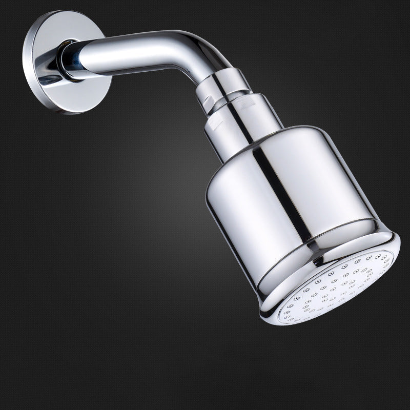 Kalsten | Round shower head made of stainless steel in silver wall-mounted shower head