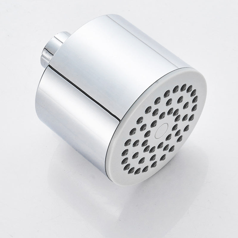 Kalsten | Round shower head made of stainless steel in silver wall-mounted shower head