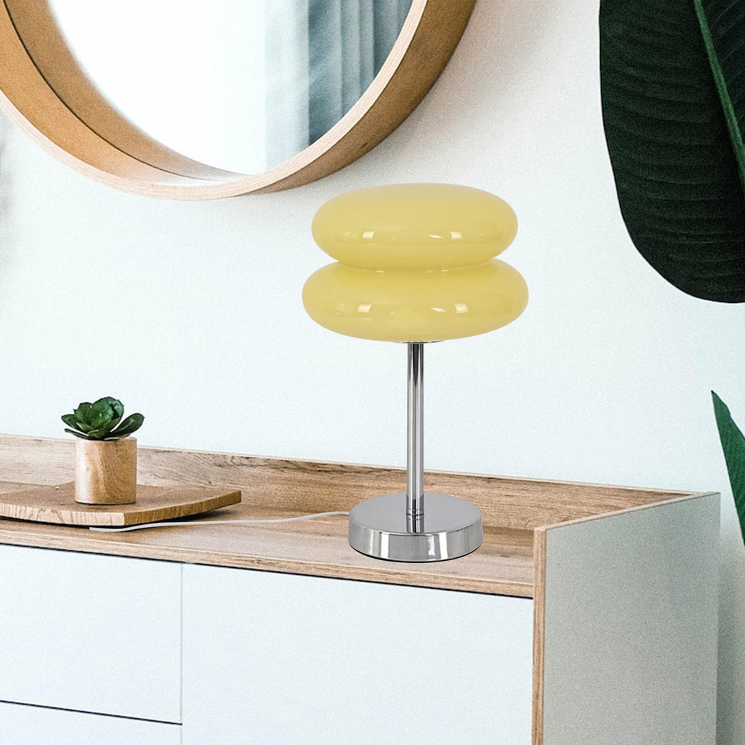Table Lamp Retro Glass Shade | Kalsten