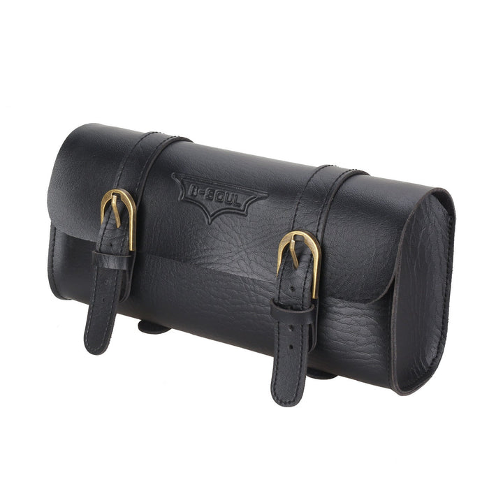 Vintage Leather Tool Roll Bike Handlebar Bag Kalsten