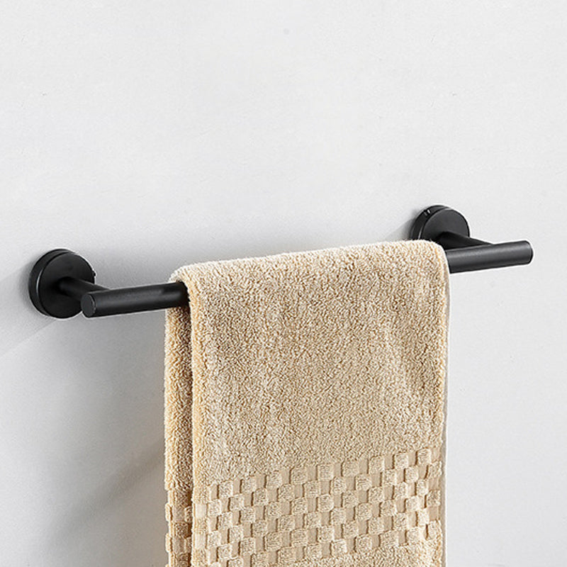 Kalsten | Modern Bathroom Hardware Set in Stainless Steel Brushed Chrome Towel Bar/Ring & Bathrobe Hook