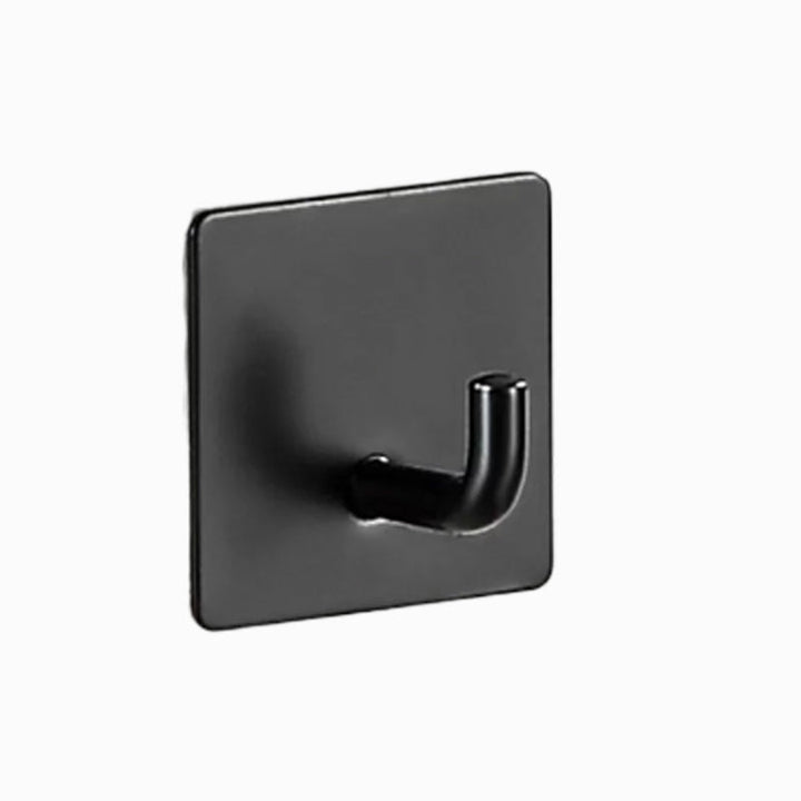Kalsten | Modern Bathroom Hardware Set in Stainless Steel Brushed Chrome Towel Bar/Ring & Bathrobe Hook