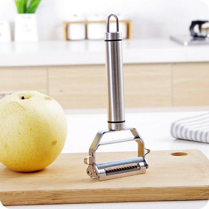 Practical and Safe Vegetable Peeler – High-Quality Stainless Steel Peeler for Vegetables and Fruits, Ergonomic and Easy to Clean, Perfect for the Kitchen | Kalsten