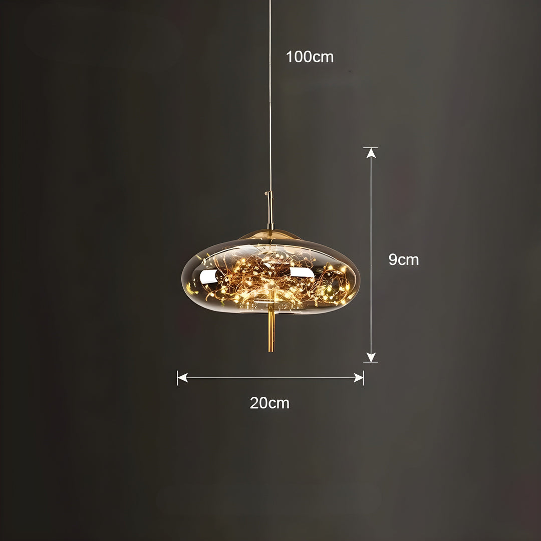 CrystalBeam Light - Modern LED Pendant Light Stars | Kalsten