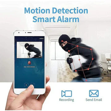 Mini Wireless Magnetic Security Camera (Live Audio & Video)