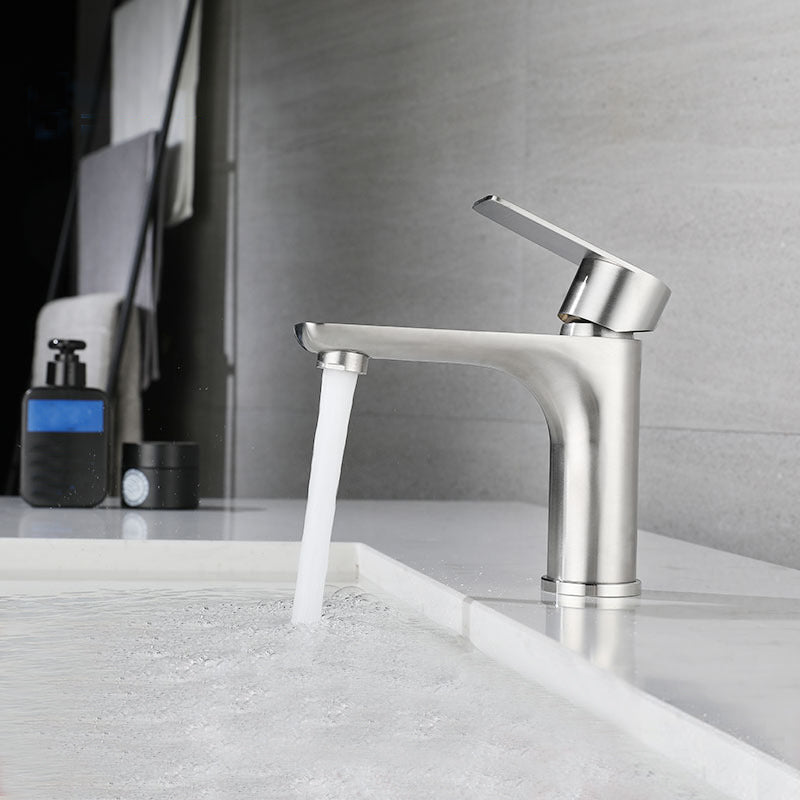 Kalsten | Modern Vessel Faucet Copper Single Handle Low Arc Vessel Faucet for Home