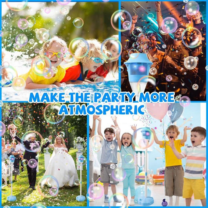 Kalsten | Automatic Bubble Maker for Kids | BubbleFun Magical Bubble Play | 20,000+ Bubbles/Min | Adjustable Height | Portable