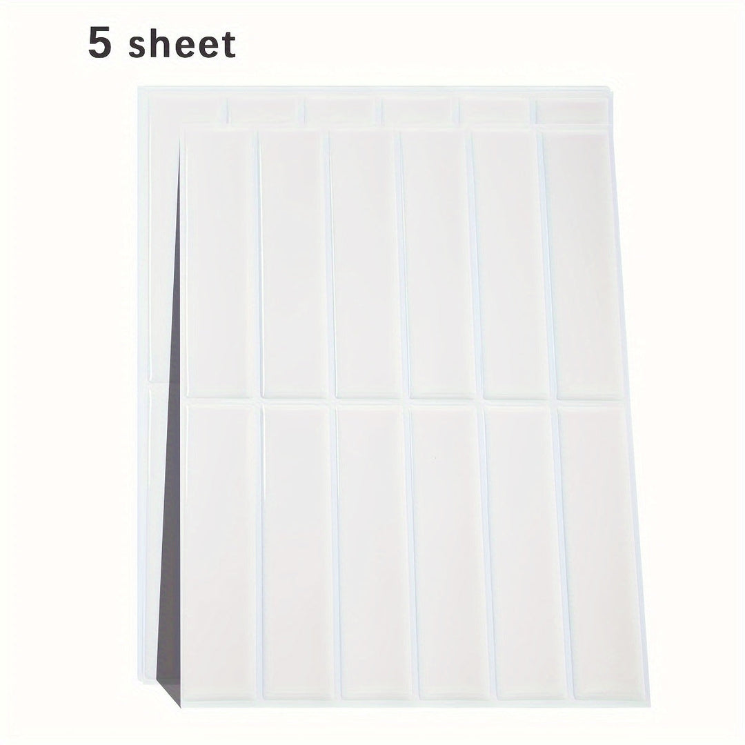Self-adhesive 3D Wall Tile Panels for Kitchen and Bathroom | Kalsten