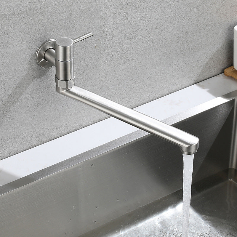 Kalsten | Kitchen faucet pot filling valve single handle swivel stainless steel kitchen faucet