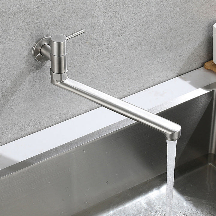 Kalsten | Kitchen faucet pot filling valve single handle swivel stainless steel kitchen faucet