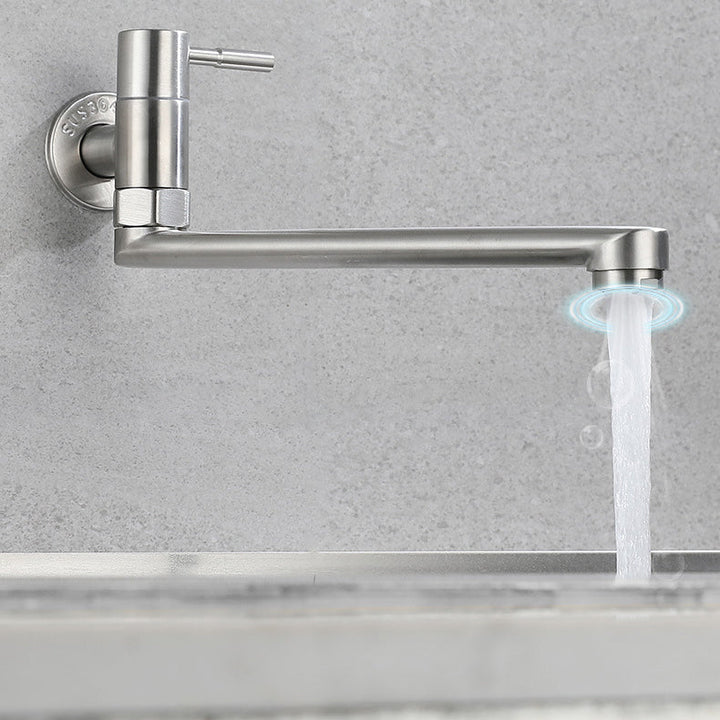 Kalsten | Kitchen faucet pot filling valve single handle swivel stainless steel kitchen faucet