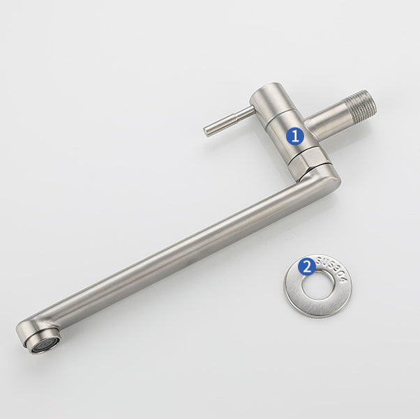 Kalsten | Kitchen faucet pot filling valve single handle swivel stainless steel kitchen faucet