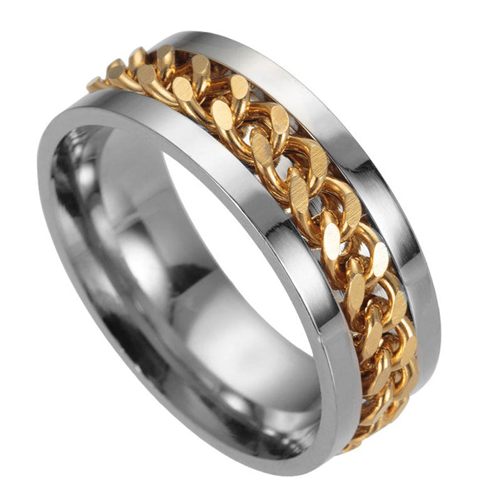 Kalsten | Titanium steel swiveling chain ring